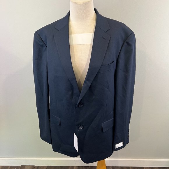 NWT NORDSTROM Navy Blue Blazer (44R) - Picture 2 of 9